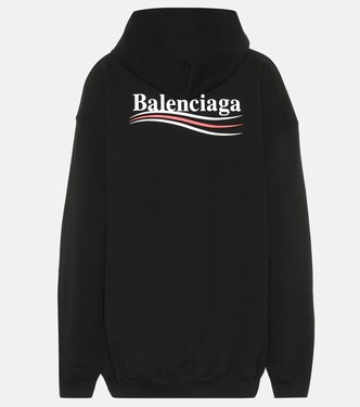 Bedruckter Hoodie aus Baumwolle | Balenciaga