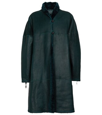 Manteau réversible Abazoe en cuir et shearling | Isabel Marant
