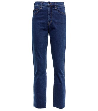 Ryleig high-rise slim jeans | Veronica Beard