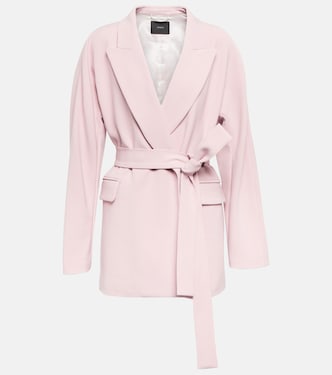 Wells belted wool-blend blazer | Joseph