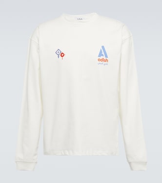 Besticktes Longsleeve aus Baumwolle | Adish