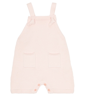 Baby cotton knit overalls | Il Gufo