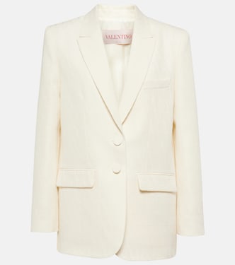Toile Iconographe Crêpe Couture blazer | Valentino