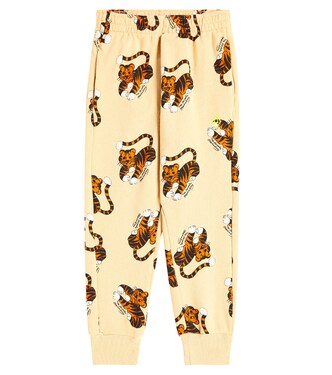 Panther printed cotton sweatpants | The Animals Observatory