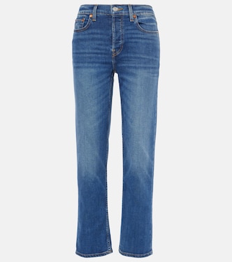 Stove Pipe mid-rise straight jeans | Re/Done