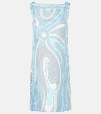 Marmo silk twill minidress | Pucci