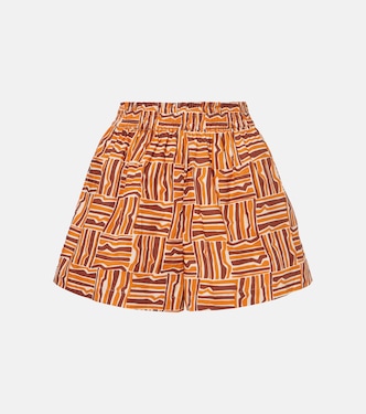 Elva printed cotton shorts | Faithfull