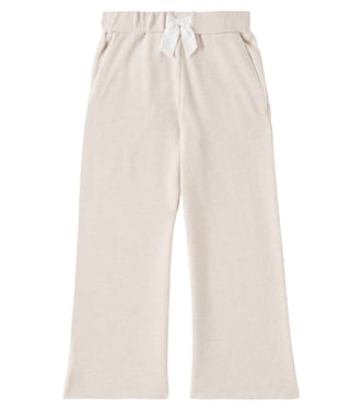 بنطلون رياضي من القطن الجيرسيه | Chloé Kids