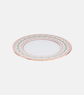 Poseidon Dusty Pink charger plate | La DoubleJ