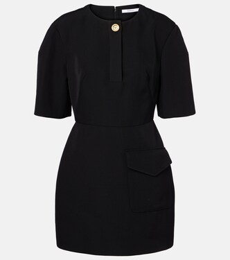Wool grain de poudre minidress | Givenchy