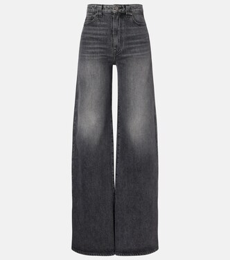 Dane high-rise wide-leg jeans | Khaite