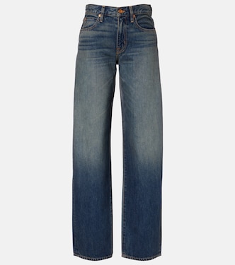 Tess faded wide-leg jeans | Slvrlake