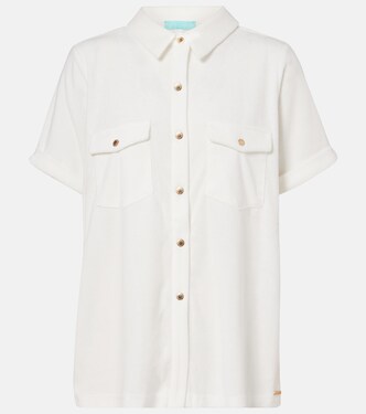 Tori cotton-blend shirt | Melissa Odabash