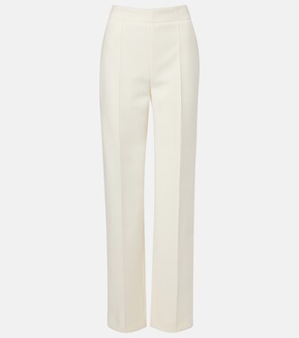 Zee high-rise scuba straight pants | Proenza Schouler