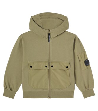 Hooded cotton jacket | C.P. Company Kids