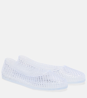 Iro fishnet ballet flats | Ancient Greek Sandals