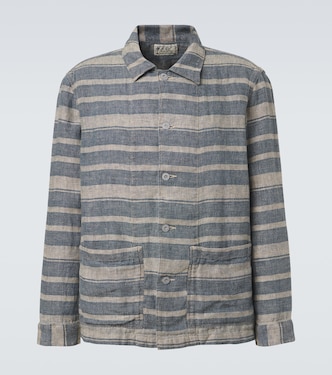 Hemdjacke aus Leinen | RRL