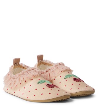 Amandine sequined ruffled water shoes | Konges Sløjd
