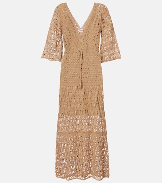 Marissa cotton crochet maxi dress | Anna Kosturova
