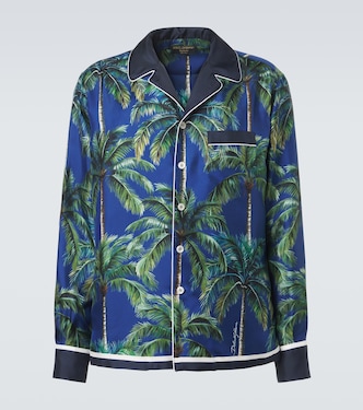 Printed silk twill shirt | Dolce&Gabbana