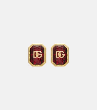 DG embellished clip-on earrings | Dolce&Gabbana