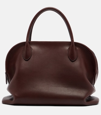 Agnes 12 leather top-handle bag | The Row