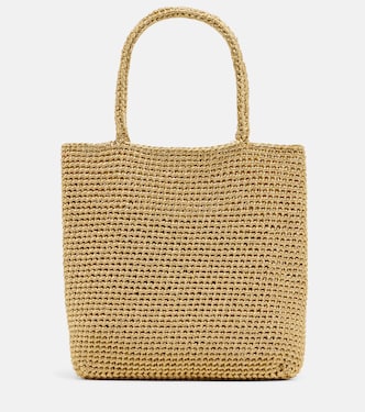 Cecily Small metallic-effect tote bag | The Row