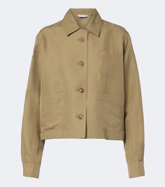 Blouson aus einem Leinengemisch | Max Mara