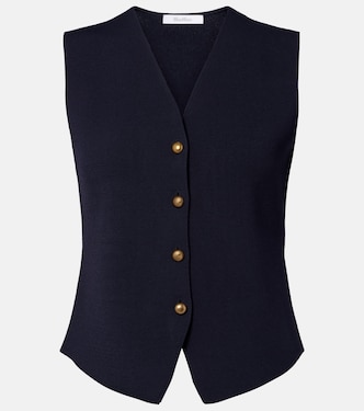 Gilet in crêpe | Max Mara