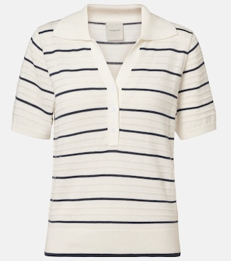 Polo Wren in misto cotone a righe | Varley