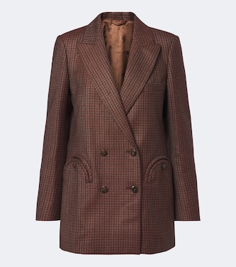 Everyday checked virgin wool blazer | Blazé Milano