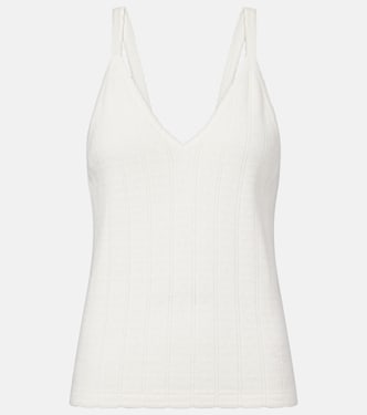 Suni cotton and cashmere tank top | Lisa Yang