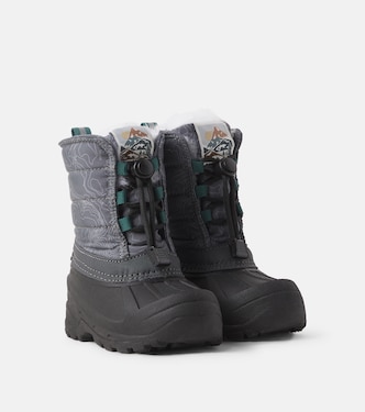 Aleex printed snow boots | Wheat