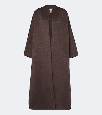 Camel hair and mohair coat | Max Mara
