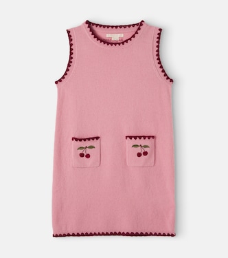 Collette embroidered knitted wool dress | Konges Sløjd