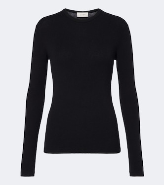 Vivian cotton and cashmere top | Lisa Yang