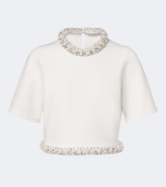 Ozelle embellished crop top | Simkhai
