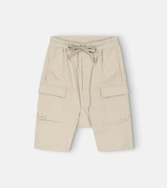 Pods cotton cargo Bermuda shorts | Rick Owens Kids