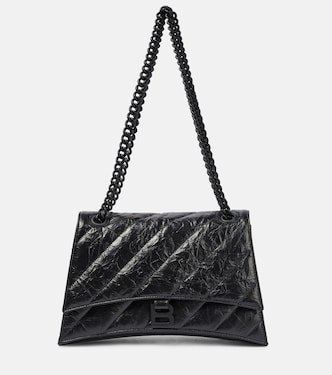 Borsa a spalla Crush Medium in pelle | Balenciaga