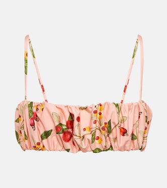 Eneldo printed bikini top | Agua by Agua Bendita