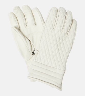 Wattierte Skihandschuhe Athena aus Leder | Fusalp