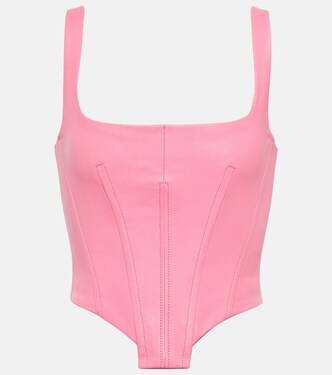 Bustier aus Leder | Stouls