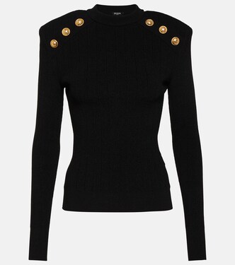 Verzierter Pullover aus Strick | Balmain