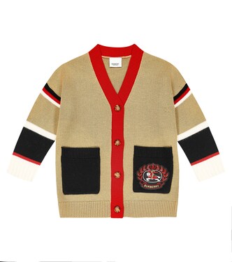 Striped wool cardigan | Burberry Kids