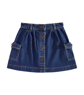Génèse denim skirt | Bonpoint