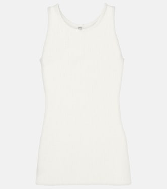 Bouclé-knit tank top | Toteme
