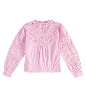 Broderie anglaise cotton blouse | The New Society