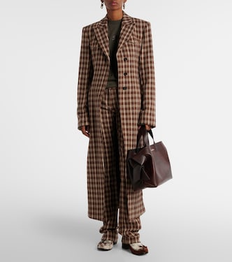 Single-breasted coat in multicoloured - Acne Studios | Mytheresa