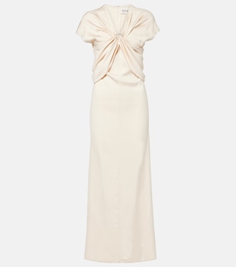 Robe longue Tova en crêpe | Tove