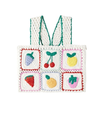 Crochet cotton top | Stella McCartney Kids